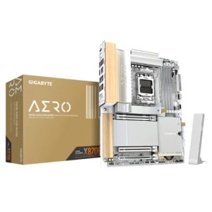 Gigabyte X870E AERO X3D WOOD AM5 DDR5 256GB USB4 Wi-Fi7 MT7927