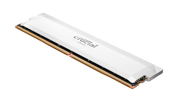 Crucial Pro 16GB (1x16GB) DDR5 UDIMM 6000MHz CL36 Heat Spreader Overclocking Support Intel XMP AMD Ryzen Desktop PC Gaming Memory – Micron (Crucial) MECD5-1X16G60C36PWT DDR5 UDIMM (Desktop) Product Image