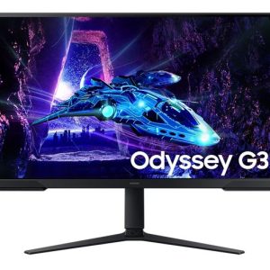 Samsung 32' S30D Odyssey Gaming Monitor FHD 1920x1080 1ms 16:9 180Hz Tilt HAS Swivel Pivot VESA VA HDMI DP HDCP Free Eye Saver Mode Black 3Y WTY – Samsung MNS-LS32DG302EEXXY 31.5'-Above Monitors Product Image