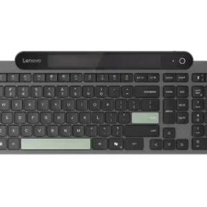 LENOVO Self-Charging Bluetooth Keyboard-US English Bluetooth 5.1 USB-C Uses fast-charging Free from Batteries Three-Device Cycling 108 Keys 3yr WTY – Lenovo NAL-4Y41R69489 Wireless Product Image