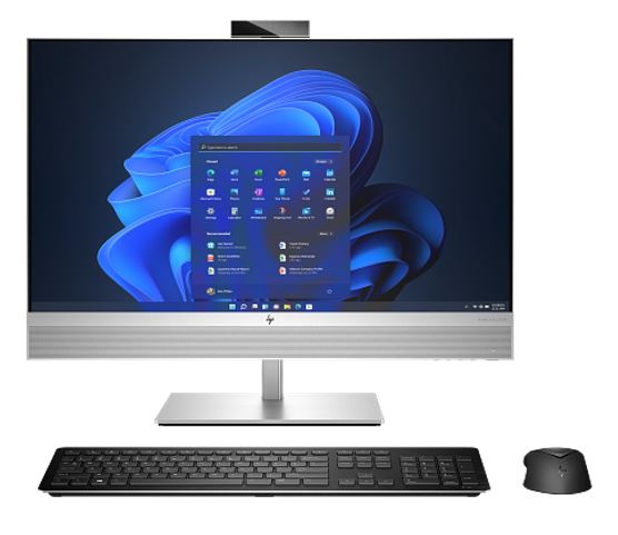 HP EliteOne 870 G9 AIO 27' QHD Intel i5-14500 vPRO 16GB DDR5 512GB SSD WIN11 PRO UHD 770 Graphic WLAN Webcam 1xDP 1xHDMI KB+Mouse 3Yr OS wty – HP SYHP-A870-I516512G93 AIO (All-In-One) Product Image