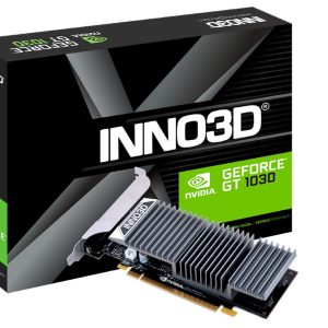 INNO3D nVidia GeForce GT1030 2GB DDR5 1468MHz Boost 167x55mm 2 Slot – INNO3D VCI-GT1030-2GB PCI-E nVidia Chipset Product Image