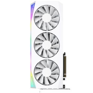 XFX Mercury AMD Radeon RX 9070XT OC White Gaming Edition with RGB 16GB GDDR6