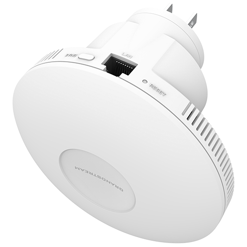 Grandstream2X2 802.11AX WI-FI 6 PLUGGABLE MESH-AP AX3000 INTERCHANGEABLE AC POWER PLUGIP Telephony & Unified Comms