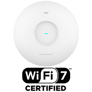 Grandstream2X2X2 TRI-BAND WI-FI 7 INDOOR AP 2 x 5 GIGE BLEIP Telephony & Unified Comms