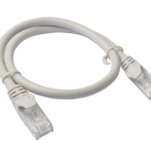 8Ware CAT6 Cable 0.25m - Grey Premium RJ45 Ethernet Network LAN UTP Patch Cord 26AWG CU Jacket – 8ware CB8W-PL6-0.25GRY Network Cables Product Image