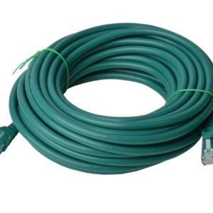 8Ware CAT6 Cable 15m - Green Premium RJ45 Ethernet Network LAN UTP Patch Cord 26AWG CU Jacket – 8ware CB8W-PL6-15GRN Network Cables Product Image