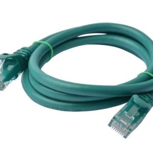 8Ware CAT6 Cable 1m - Green Premium RJ45 Ethernet Network LAN UTP Patch Cord 26AWG CU Jacket – 8ware CB8W-PL6-1GRN Network Cables Product Image