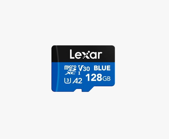 Lexar BLUE microSDXC™ UHS-I Card 128GB - C10