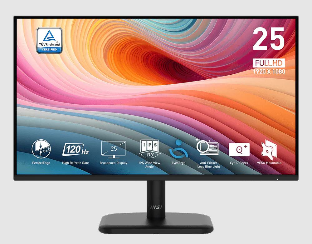 IVSECIVSEC 25 MONITOR 1920 x 1080 FHD 1 x HDMI 1 x DISPLAY PORT VESA MOUNT 100 x 100mmAccessories & Housings