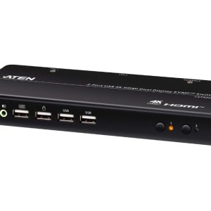 Aten Desktop 2-Port USB 4K HDMI Dual-Display KVMP™ Switch