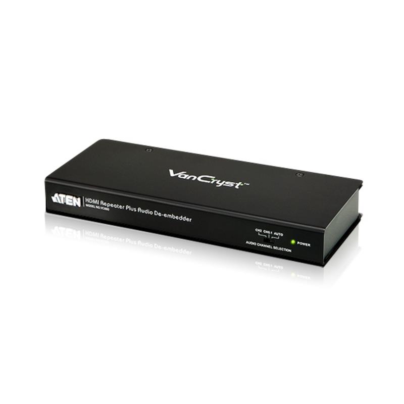 Aten VanCryst HDMI Repeater and Audio De-embedder (PROJECT) – Aten KVA-VC-880 Video Splitter Product Image