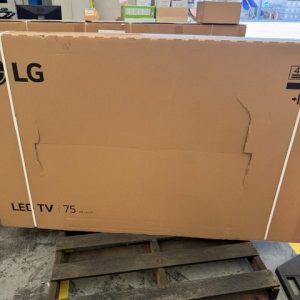 LGLG 75 75PK640S 4K 300NITS WEBOS 25.0 COMMERCIAL LITE TV  BOX DAMAGE - OPEN BOXLCD TV