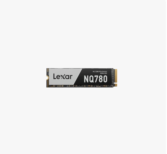 Lexar LNQ780X512G-RNNNG Internal SSD 512GB M.2 2280 PCIe Gen 4x4 NVMe SSD up to 6500MB/s read