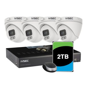 LX-SeriesLX SERIES KIT 4 X NC000XA 4MP IP CAM  NR004XB-2TB 4 x PoE NVR 4K BASIC IVSCamera  NVR KIT