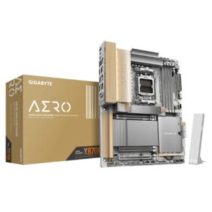 Gigabyte X870E AERO X3D DK WOOD AM5 DDR5 256GB USB4 Wi-Fi7 MT7927