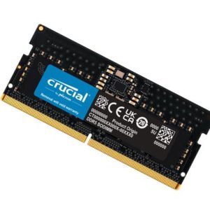 Crucial 16GB (1x16GB) DDR5 SODIMM 5600MHz CL46 Notebook Laptop Memory – Micron (Crucial)-P MECN5-1X16G56-P DDR5 SODIMM (Notebook) Product Image