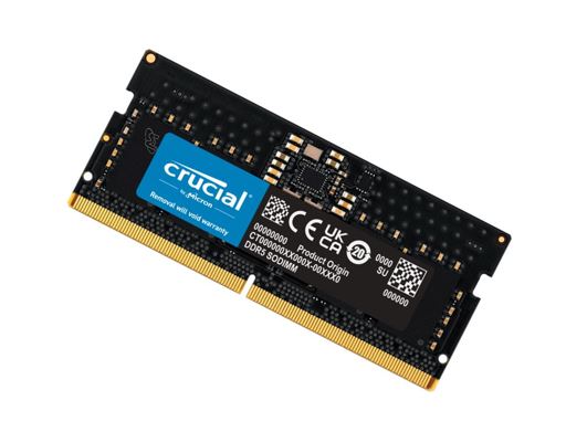 Crucial 16GB (1x16GB) DDR5 SODIMM 5600MHz CL46 Notebook Laptop Memory – Micron (Crucial)-P MECN5-1X16G56-P DDR5 SODIMM (Notebook) Product Image