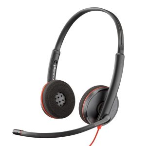 HPPOLY BW C3220 USB-A BLK HS BULKWired
