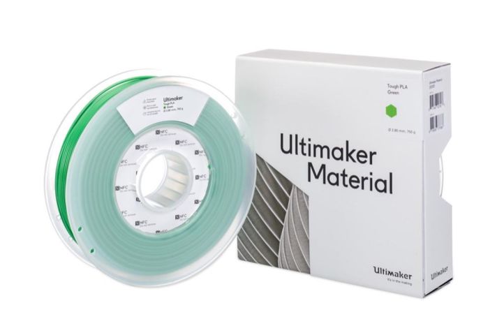 UltiMakerUM TOUGH PLA GREEN PACKAGED PC 2023033D Printer Consumables