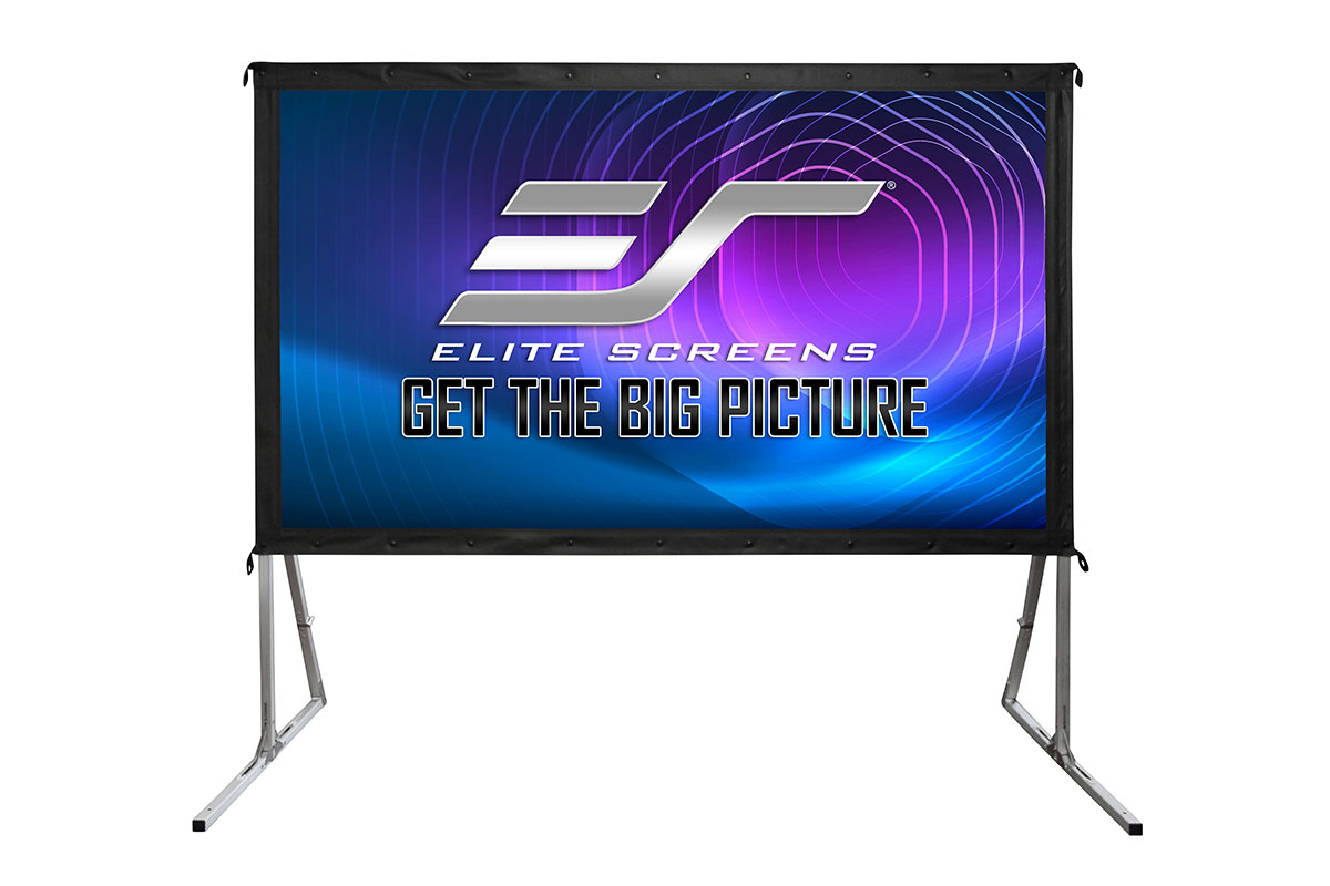 Elite Screens100 169 OUTDOOR PROJECTOR SCREEN - YARDMASTER2 FRONT PROJECTIONPortable / Tripod