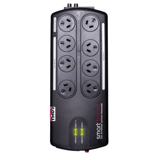 ! Thor Smart Board 8. Universal Filter and Surge Protector. 8 Outlets