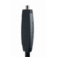 QuikLok A988 BK One-Hand Clutch straight round-base microphone stand -Black - Image 3