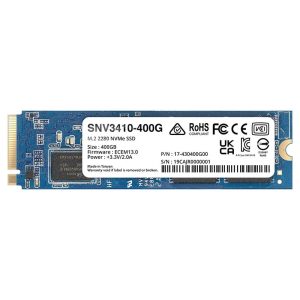Synology SNV3000 - M.2 NVMe SSD - 5 year Limited Warranty – Synology BASY-SNV3410-400G M.2 NVMe PCIe SSD Product Image