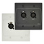 Cloud active input plate with two balanced female XLR inputs, US Medium. White - Image 4