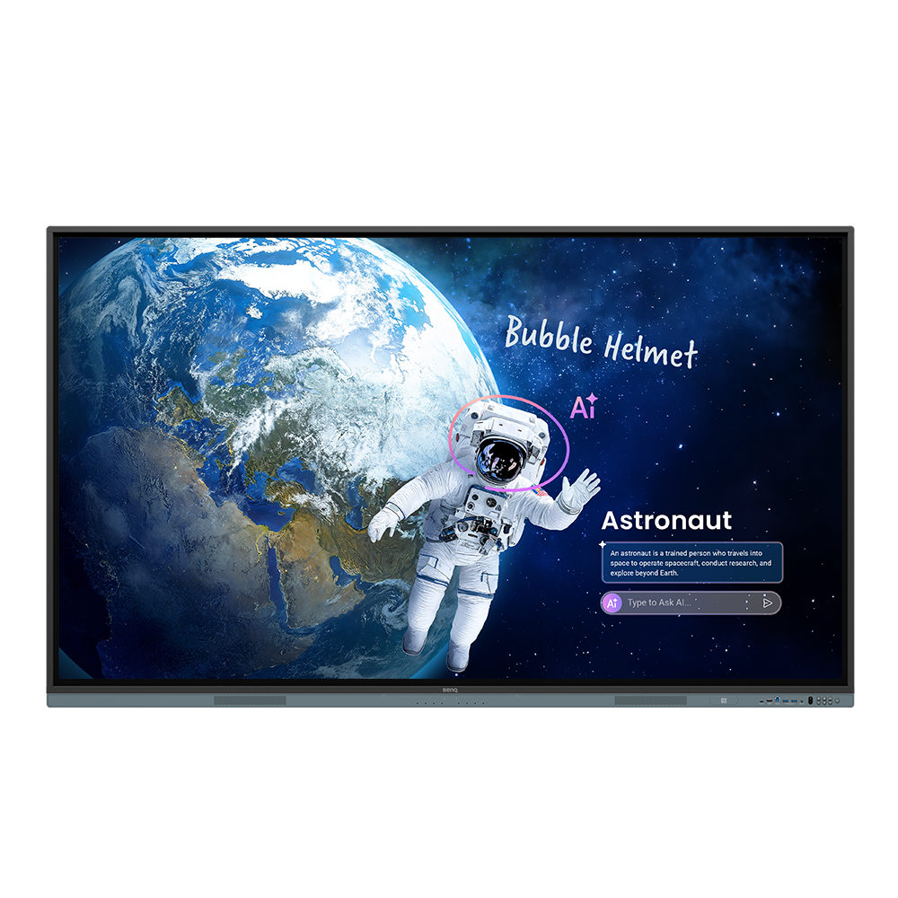BenqBENQ 86 RM8605 4K UHD 450 NITS 12001 CONTRAST ANDROID 15 - WIFI INCLUDEDTouch / Interactive