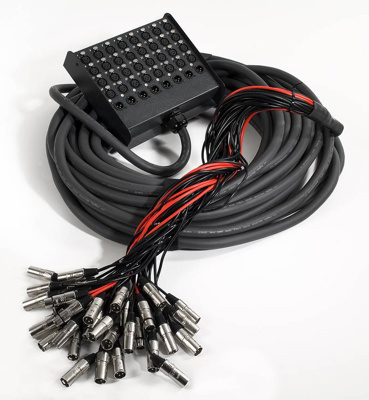 QuikLok 20K Stage box audio system - 20m - 32 Input/8 Output Balanced CH - K/series connectors - Image 2
