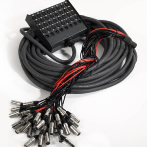 QuikLok 30K Stage box audio system - 30m - 32 Input/8 Output Balanced CH - K/series connectors