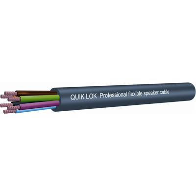 QuikLok CA806 (6 x 2.50 mm²) - Diameter 13mm - Black - 100m reel - Image 2