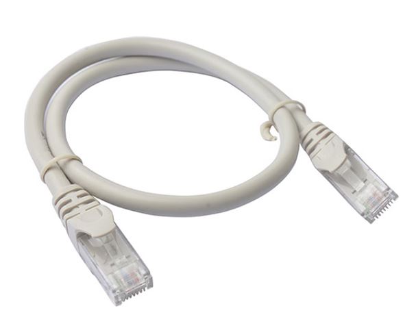 8Ware CAT6 Cable 0.25m - Grey Premium RJ45 Ethernet Network LAN UTP Patch Cord 26AWG CU Jacket – 8ware CB8W-PL6-0.25GRY Network Cables Product Image