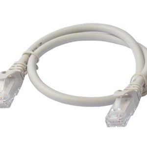 8Ware CAT6 Cable 0.5m - Grey Premium RJ45 Ethernet Network LAN UTP Patch Cord 26AWG CU Jacket – 8ware CB8W-PL6-0.5GRY Network Cables Product Image