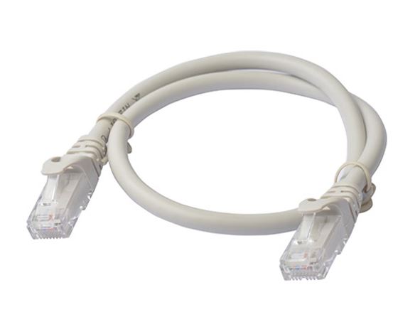 8Ware CAT6 Cable 0.5m - Grey Premium RJ45 Ethernet Network LAN UTP Patch Cord 26AWG CU Jacket – 8ware CB8W-PL6-0.5GRY Network Cables Product Image