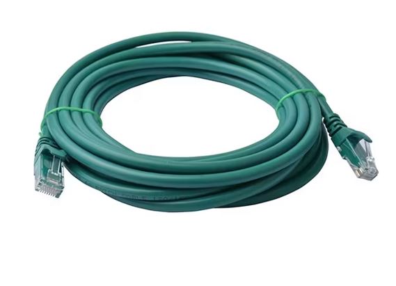8ware CAT6 Cable 5m - Green Premium RJ45 Ethernet Network LAN UTP Patch Cord 26AWG CU Jacket – 8ware CB8W-PL6-7GRN Network Cables Product Image