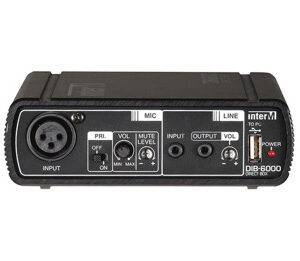 Inter-M PC Interface required for programming the 6000 system