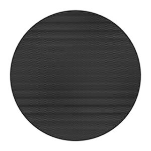 Atlas IED Edgeless Black Round Grille for Use with FAP43T-W