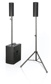 DB Technologies Bi-amped system. 2x tops with 4x 4” full-range speakers. 2 x 12” active subwoofer. - Image 2