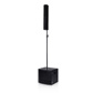 DB Technologies Bi-amped 1200W sound system. 2 x top, 12” active subwoofer. 1 mic/instrument input - Image 3