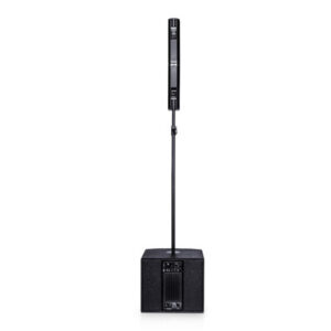 DB Technologies Bi-amped 1200W sound system. 2 x top