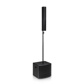 DB Technologies Bi-amped 1200W sound system. 2 x top, 12” active subwoofer. 1 mic/instrument input - Image 7