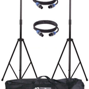 DB Technologies Kit comprising 2 x Tripods (D25mm) + bag & speakon to speakon cables