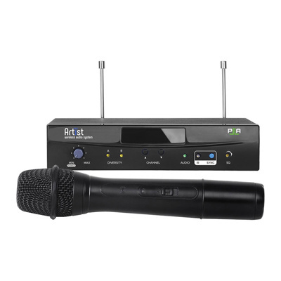 Parallel Handheld wireless system package. Half rack