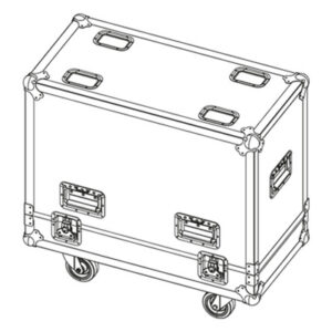 d&b audiotechnik Touring case 2 x YP