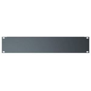 QuikLok RS242 2-U blank rack panel