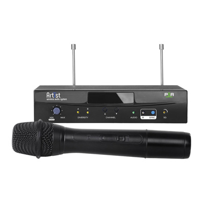 Parallel Handheld wireless system package. Half rack