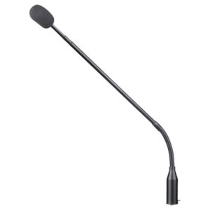 Parallel 430-600mm slimline electret condenser gooseneck microphone for GW wireless base