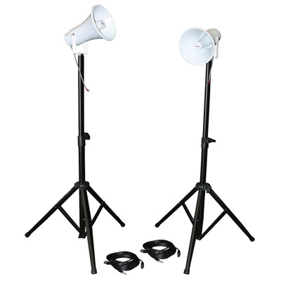 Parallel Sports arena package for Helix portable PA systems